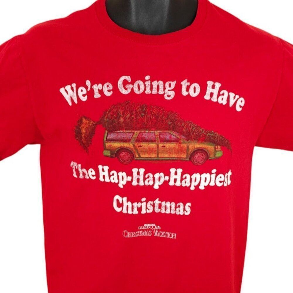 Christmas Vacation T Shirt Mens Size Small Red National Lampoon Holiday Movie